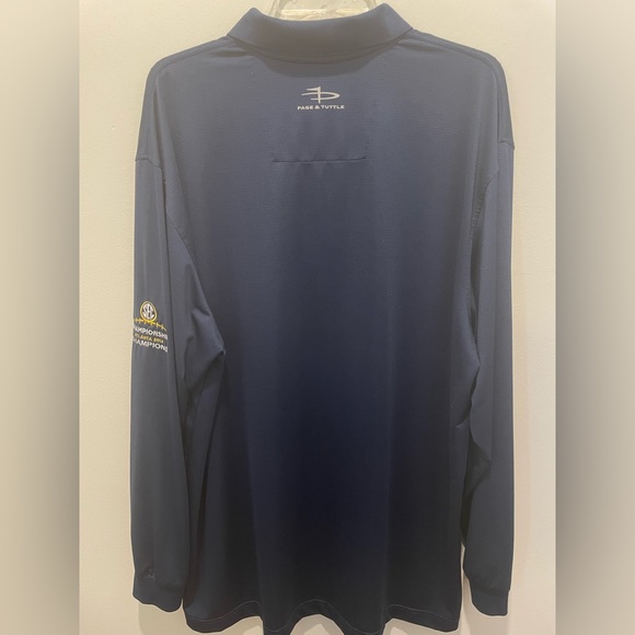 Auburn 2013 SEC Champions navy long sleeved XL polo - Picture 2 of 7